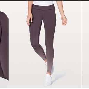 Lululemon Ombré High Rise Tight size 6